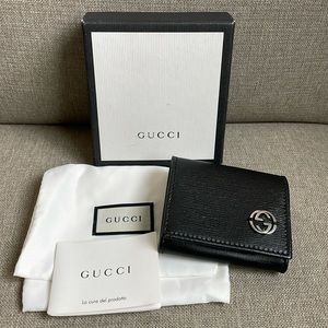 Gucci | Compact Leather Coin Case Purse